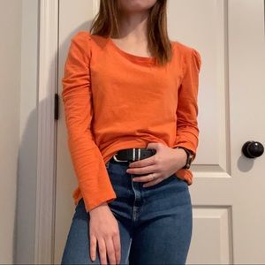 Gap Puff Sleeve Shirt